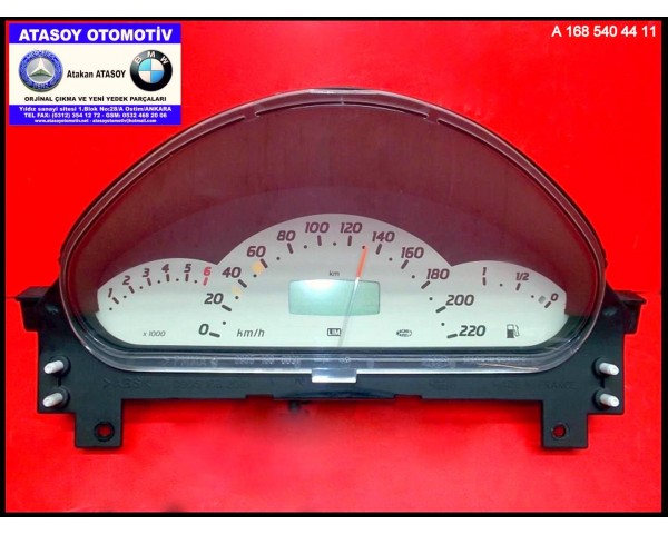 MERCEDES A160 KİLOMETRE SAATİ A1685402547 A1685401747 A1685403847 A1685400647 A1685409211 A1685408111 A1685405211 A1685404411 A1685407211